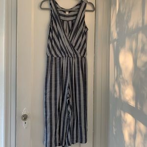 Striped Jumpsuit